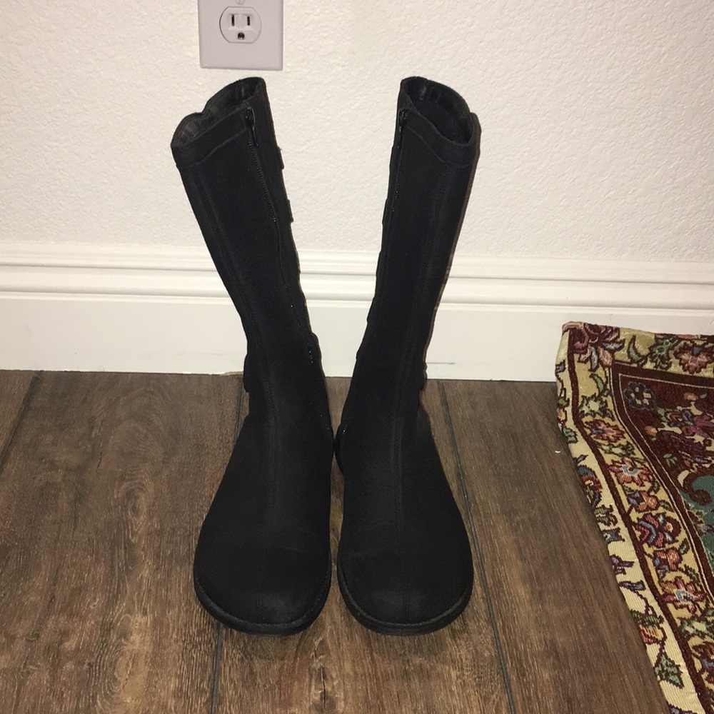 Merrell Matte Black Rain Boots